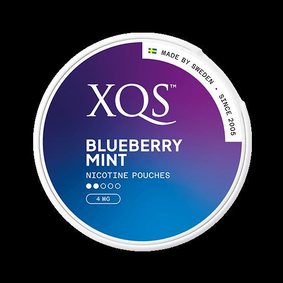 XQS Blueberry Mint Light 4mg