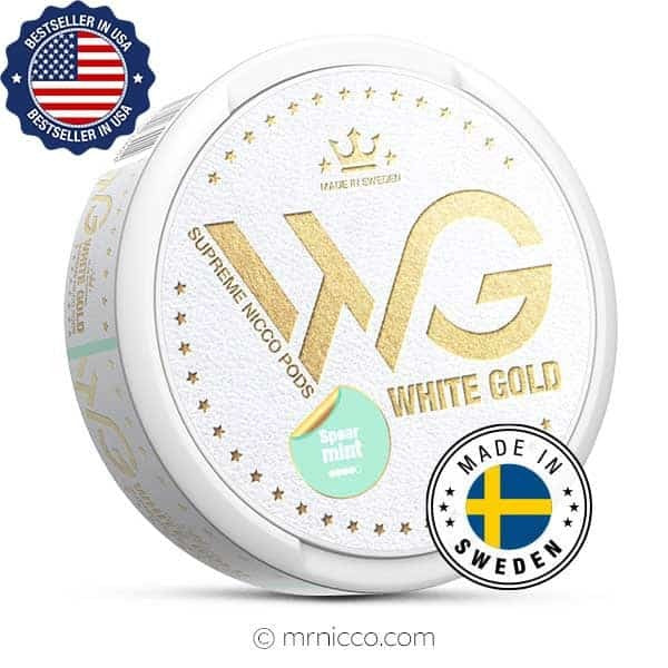 White Gold Spearmint 4mg