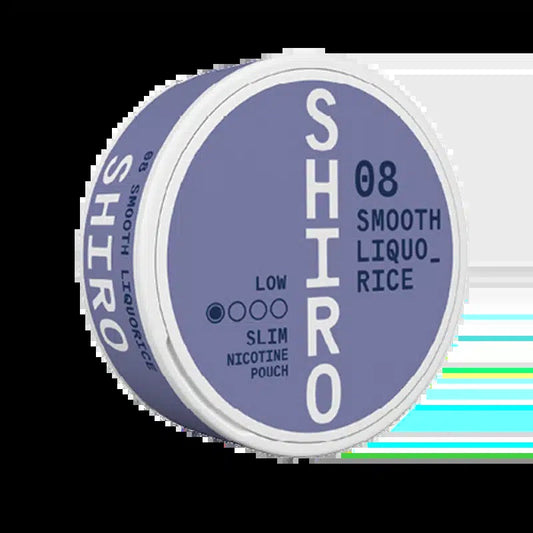 Shiro 08 Smooth Liquorice 3,6 mg