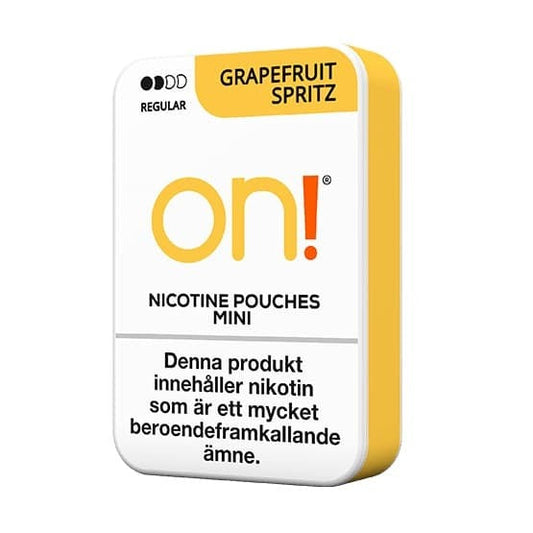on! Grapefruit Spritz 3 mg