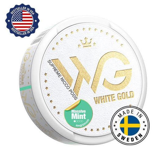White Gold Massive Mint Light 4mg