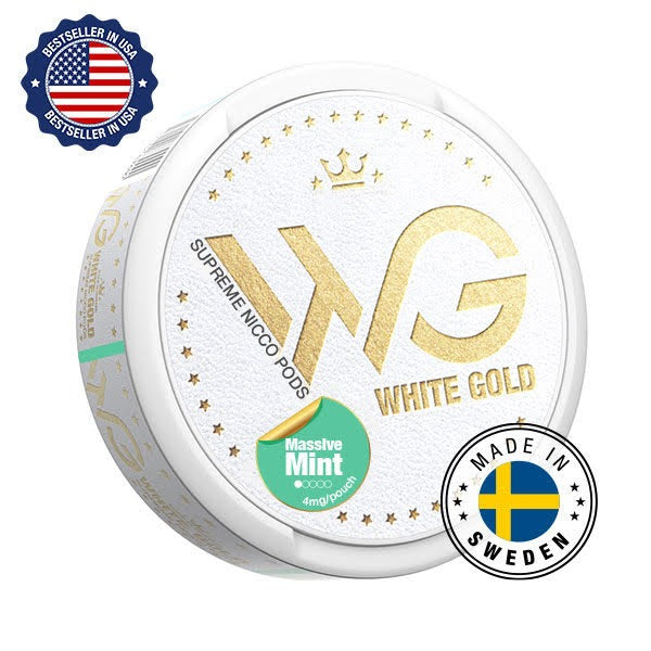 White Gold Massive Mint Light 4mg