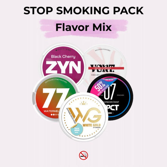 STOP SMOKING PACKAGE – FLAVOR MIX