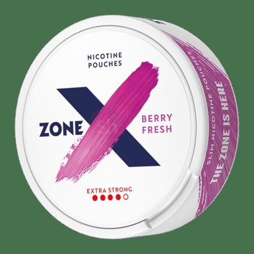 ZONEX Berry Fresh Extra Strong Slim Portion
