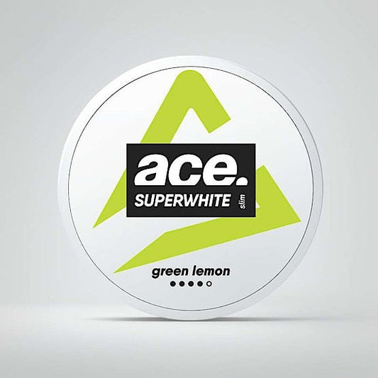 ACE Green Lemon All White Pouch