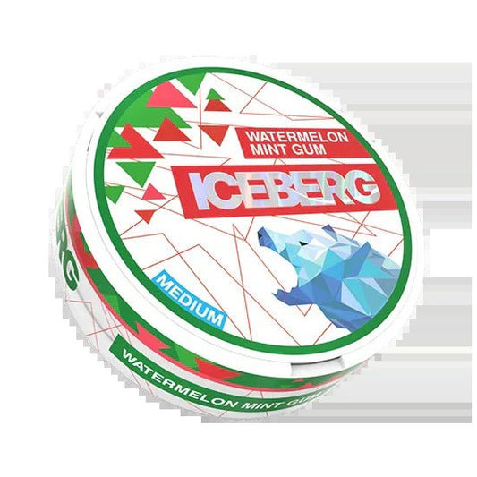 ICEBERG Watermelon Mint Gum Medium - 12mg