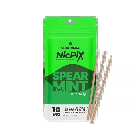 NicPix Spearmint Toothpick - 10mg